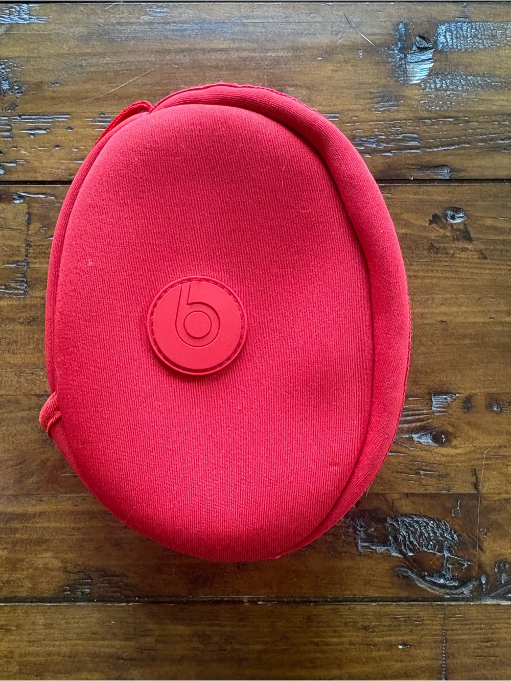 Beats by Dre Red Zip Headphone Pouch